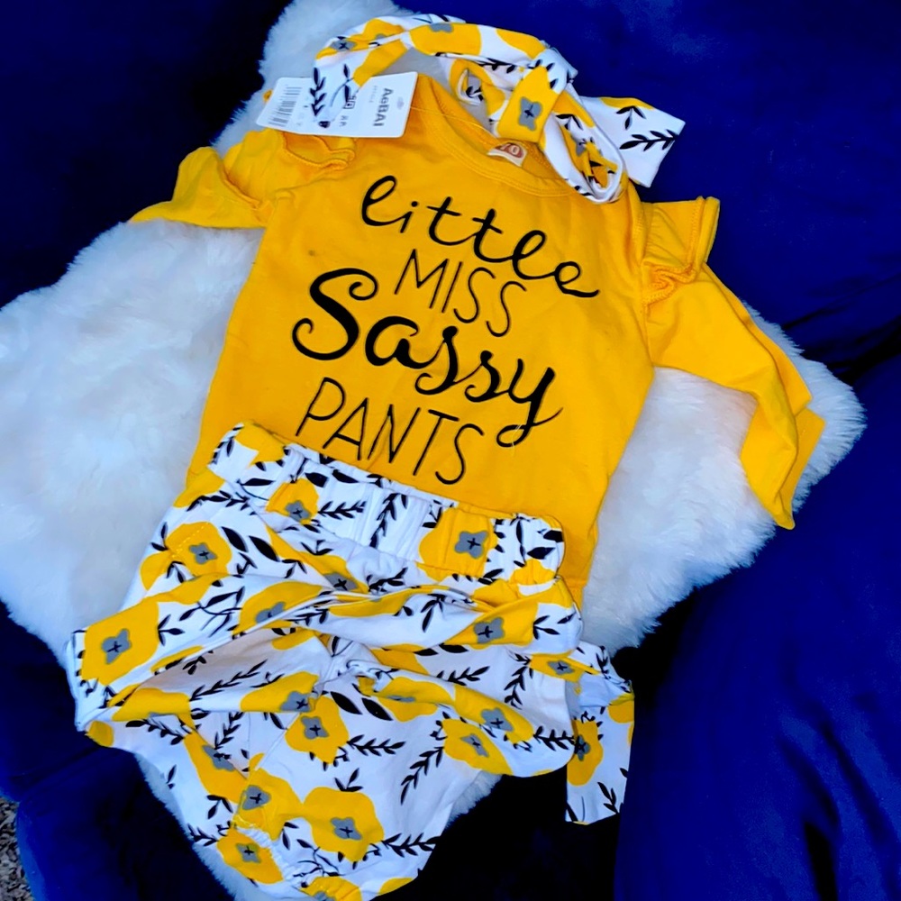 Baby onesie 3 piece